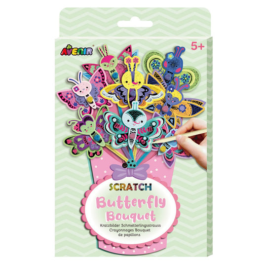 Avenir : scratch boeket - vlinder