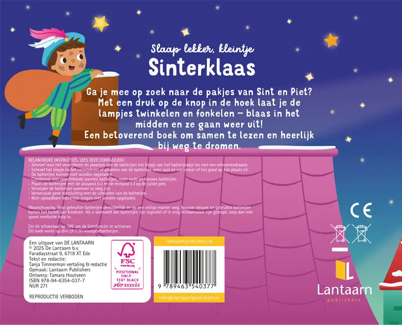 Lantaarn publisher : voorleesboek met lampjes - Sinterklaas