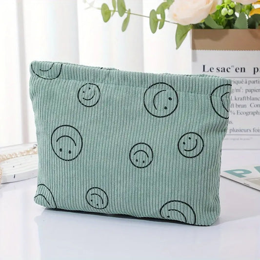 Clayre & Eef : toiletzak smiley - groen