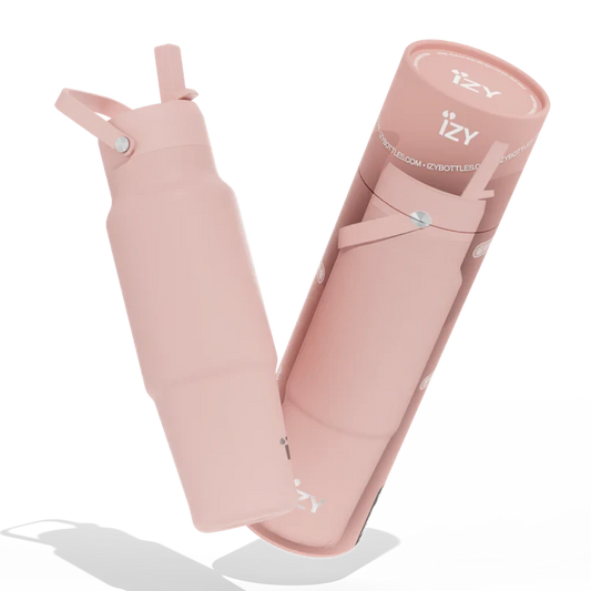 Izy : travel bottle - salmon