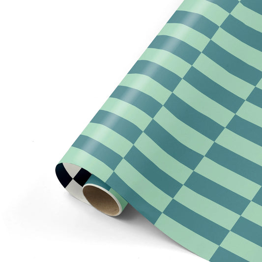 Collectiv warehouse : dubbelzijdig inpakpapier - colorblocking