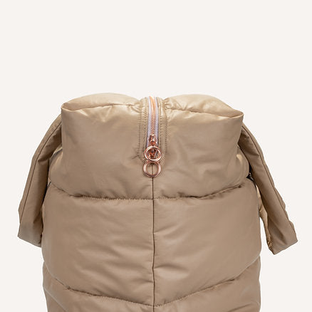 Tinne en Mia : big puffy weekend tas camill -  porcini