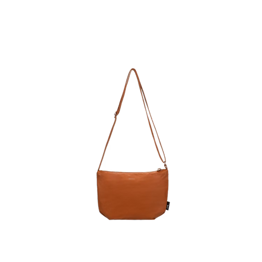 Tinne + Mia : cross body feel good baggy - adobe