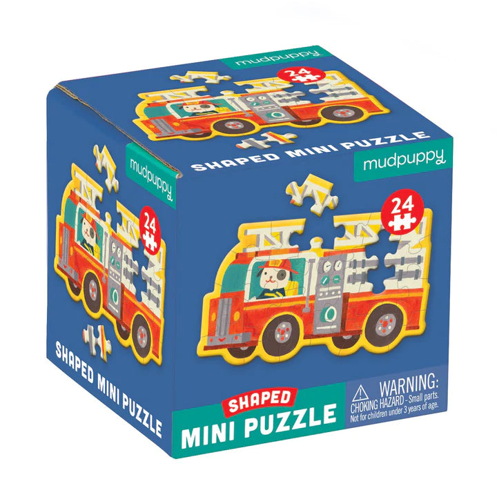 Mudpuppy : mini puzzel - brandweer