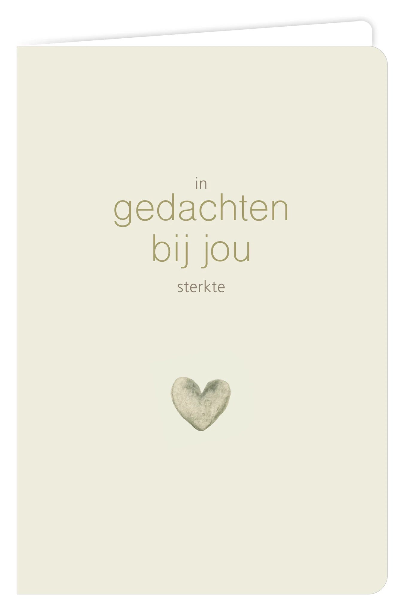 Give-x : wenskaart - in gedachten bij jou