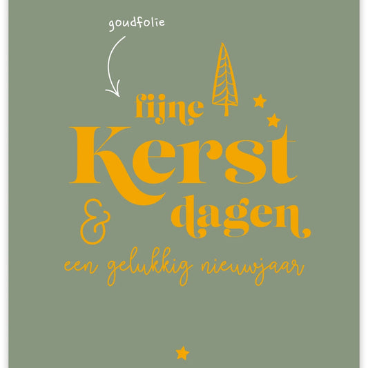 Give -x : wenskaart - fijne kerstdagen & een gelukkige nieuwjaar