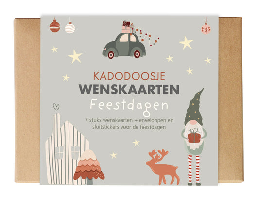 Give-x : kadodoosje wenskaarten - feestdagen
