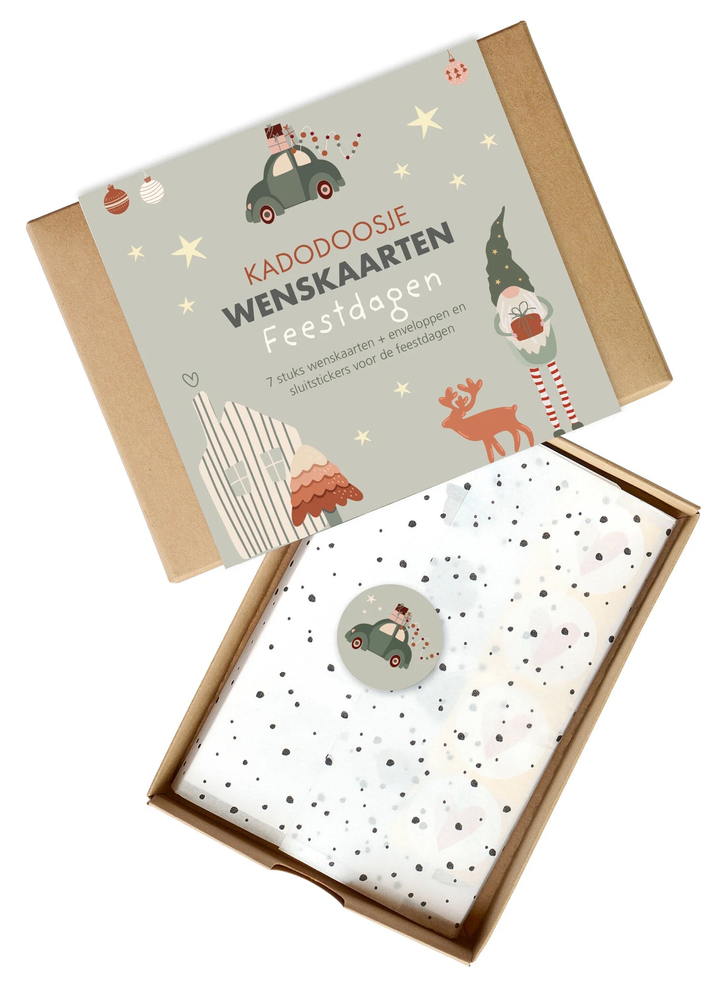 Give-x : kadodoosje wenskaarten - feestdagen