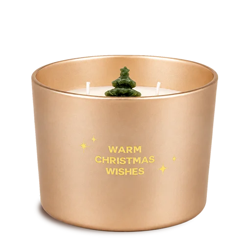 My flame : geurkaars - warm christmas wishes - winter wood