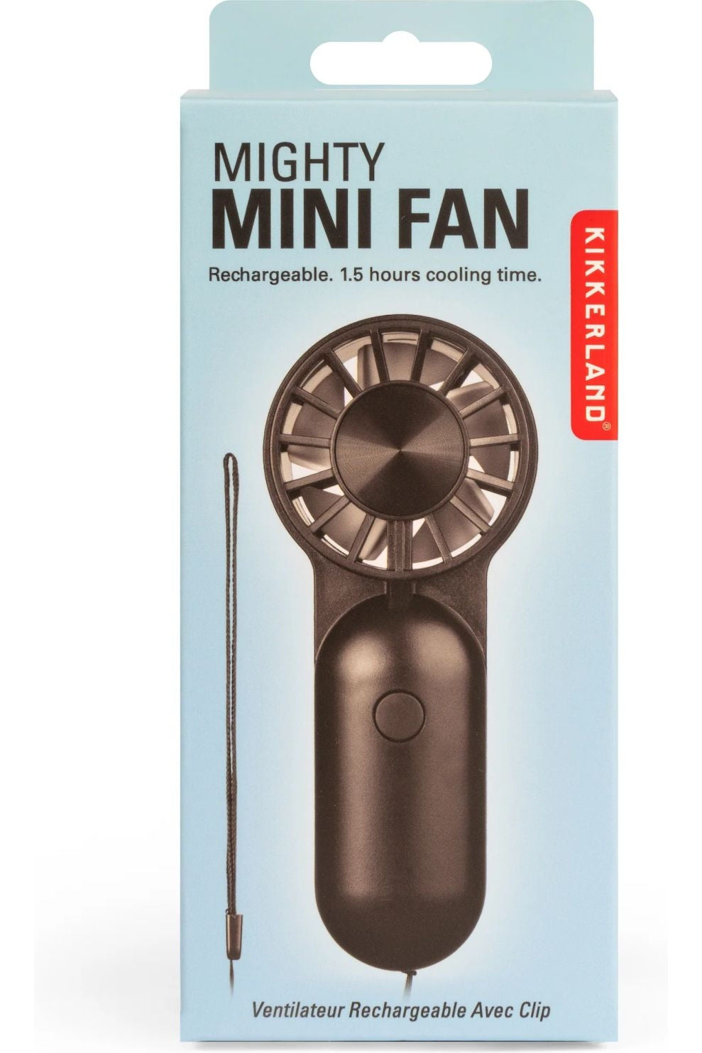 kikkerland : mini fan