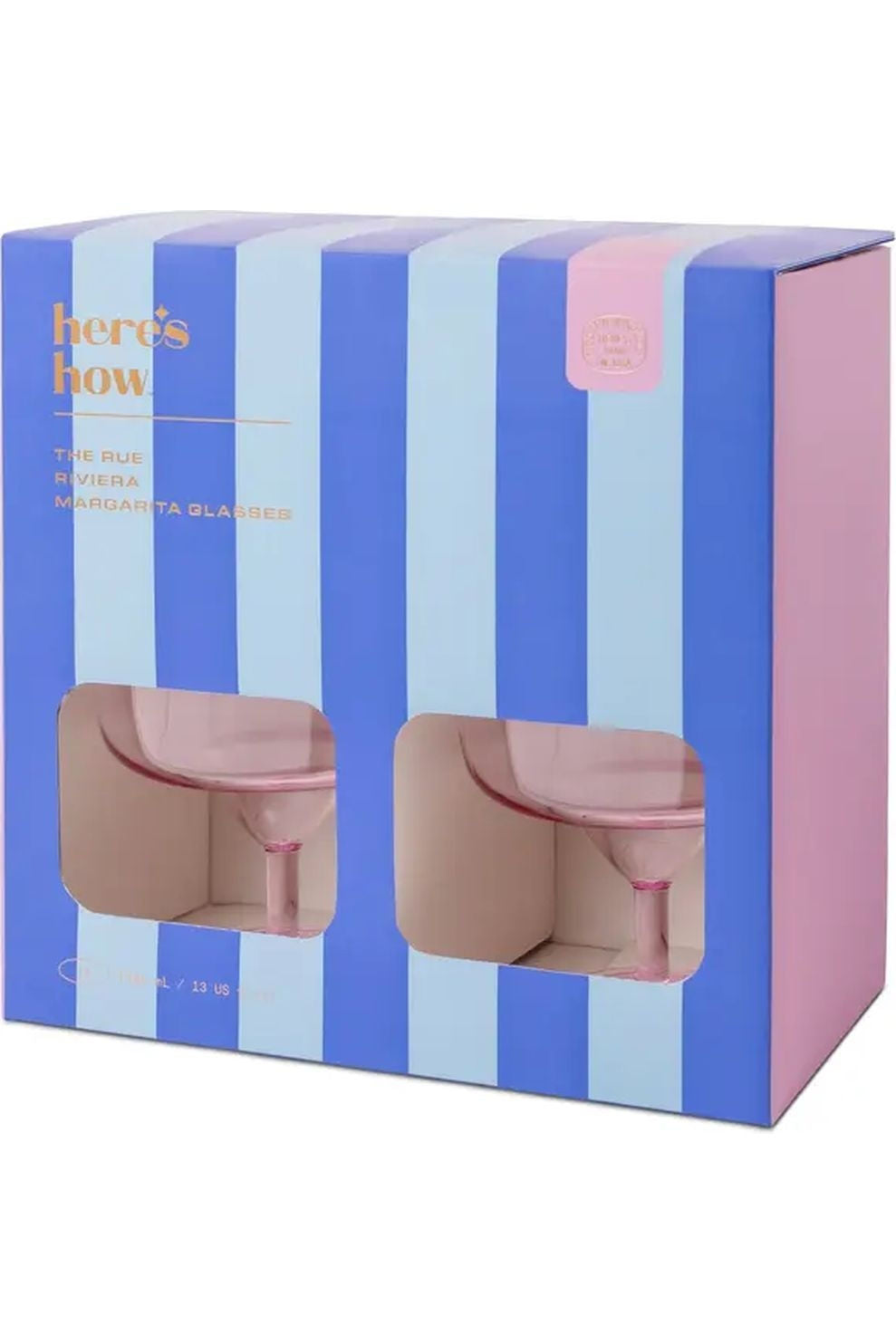 Here's how : the rue margarita acrylic glasses