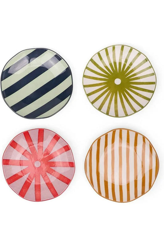 Here's how : The marley appetizer plates