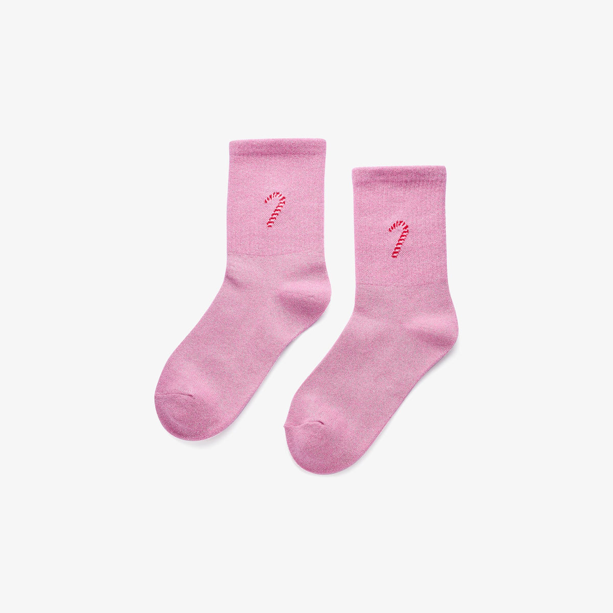 Liet en Joliet - kerstsok - roze