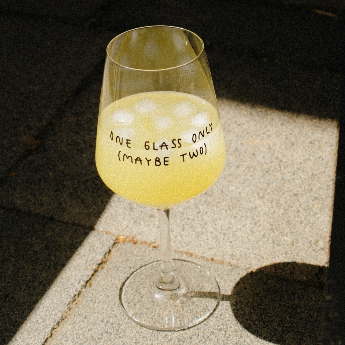 Selekkt : wijnglas - one glas only (maybe two)