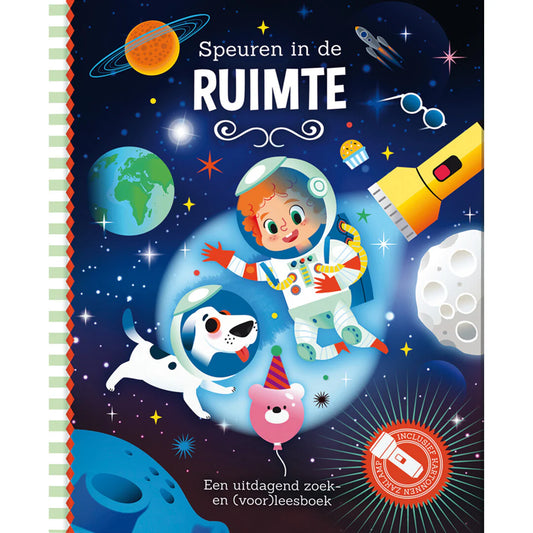 Lantaarn Publisher : zoek-en voorleesboek - speuren in de ruimte