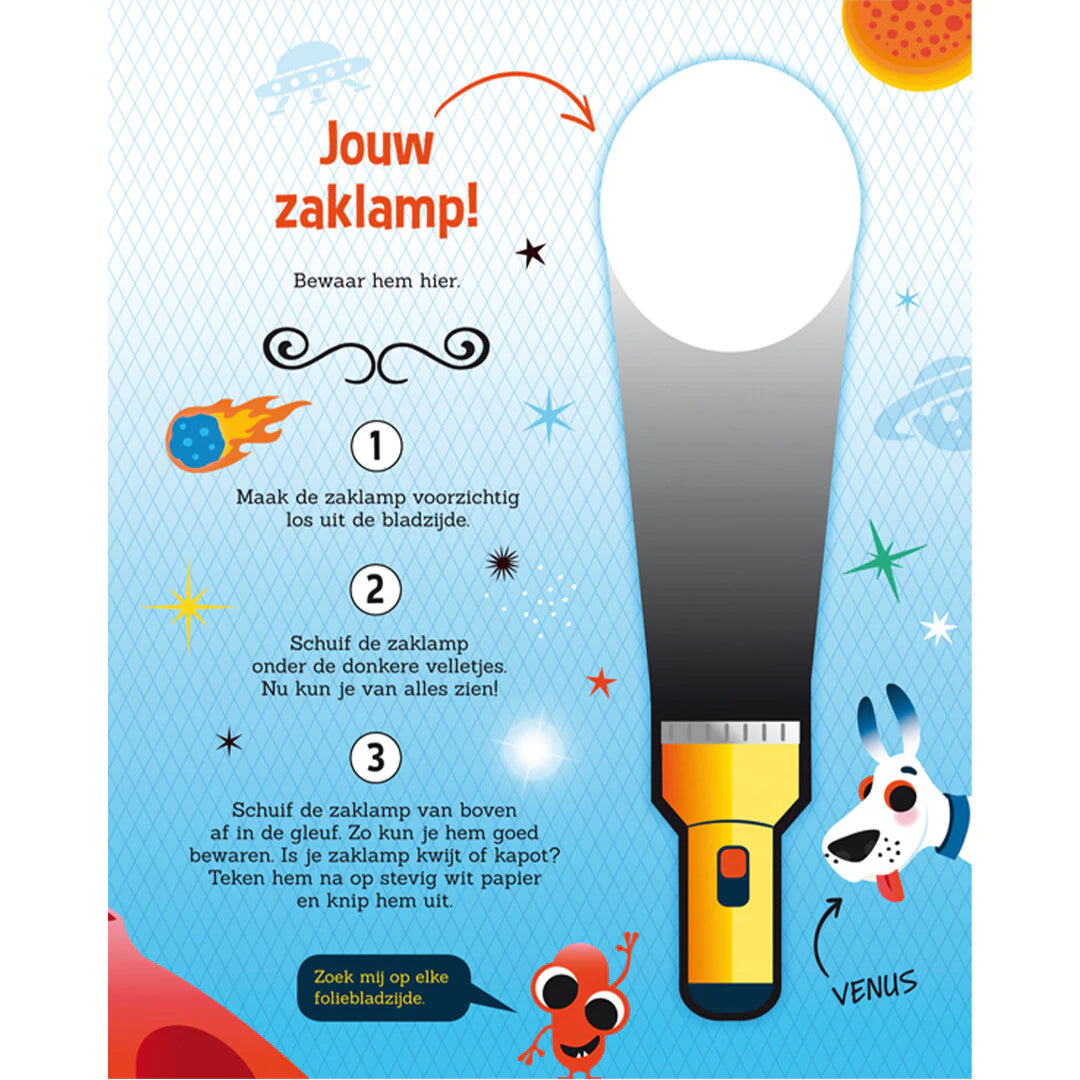 Lantaarn Publisher : zoek-en voorleesboek - speuren in de ruimte