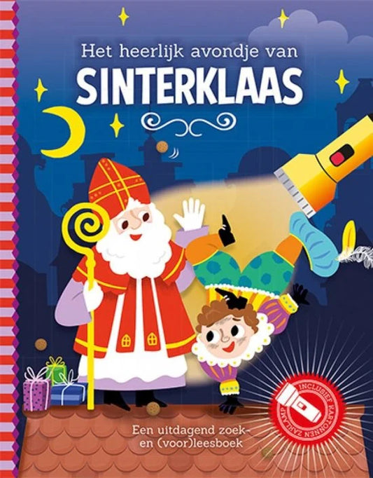 Lantaarn publisher : zoek -en voorleesboek - het heerlijk avondje van Sinterklaas