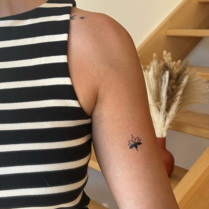 Sioou : tijdelijke tattoo - lotus ( 5stuks)