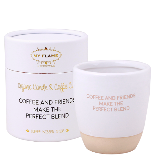 My flame : Sojakaars in koffiekop - Coffee & friends, make the perfect blend