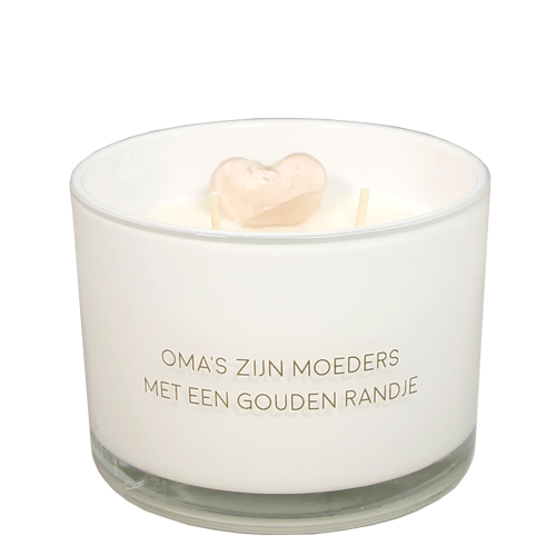 My flame : sojakaars - Oma's zijn moeders met een gouden randje.