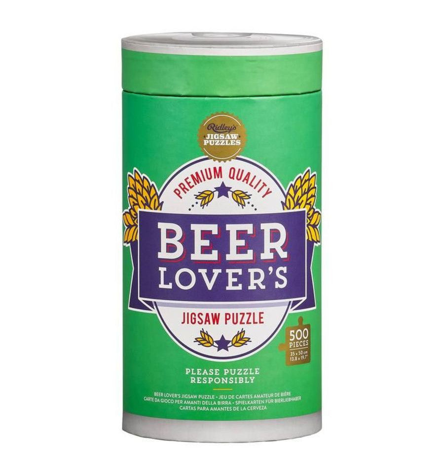 Ridley's : puzzel - beer lover's