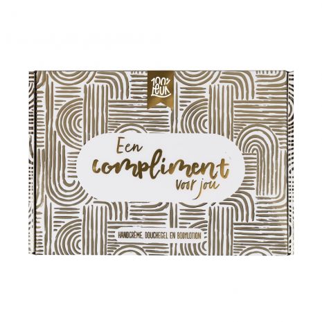 100% leuk : complimenten cadeau