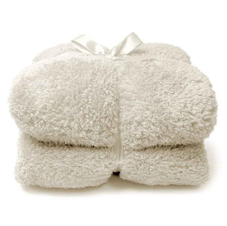 Unique living : teddy deken - dove white