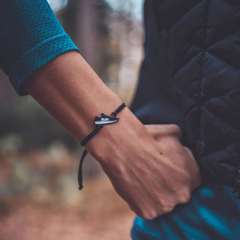 Sailbrace : motivation bracelet urban runner - black