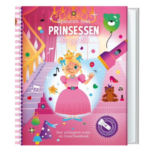 Lantaarn publisher : zoek- en voorleesboek - speuren met prinsessen